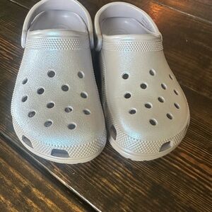 Women’s Iridescent Purple Crocs
